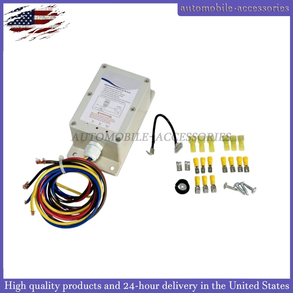 For SoftStartRV New Soft Start Kit Air Conditioner Setup RV A/C Starter SSRV3T