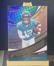 2025 Revolution #20 Travis Hunter RC Futures Foil Insert Jaguars Rookie Card . rookie card picture