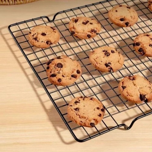 Steel Cooling Rack Black Cake Cooler New Baking Tray - Bild 11 von 14