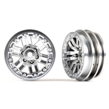 Wheels, 1.0" , Satin Chrome 2 