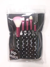 5- Piece Brush Set, Powder, Eye Shadow, Eye Liner, Eye Smudge, Brow and Lash
