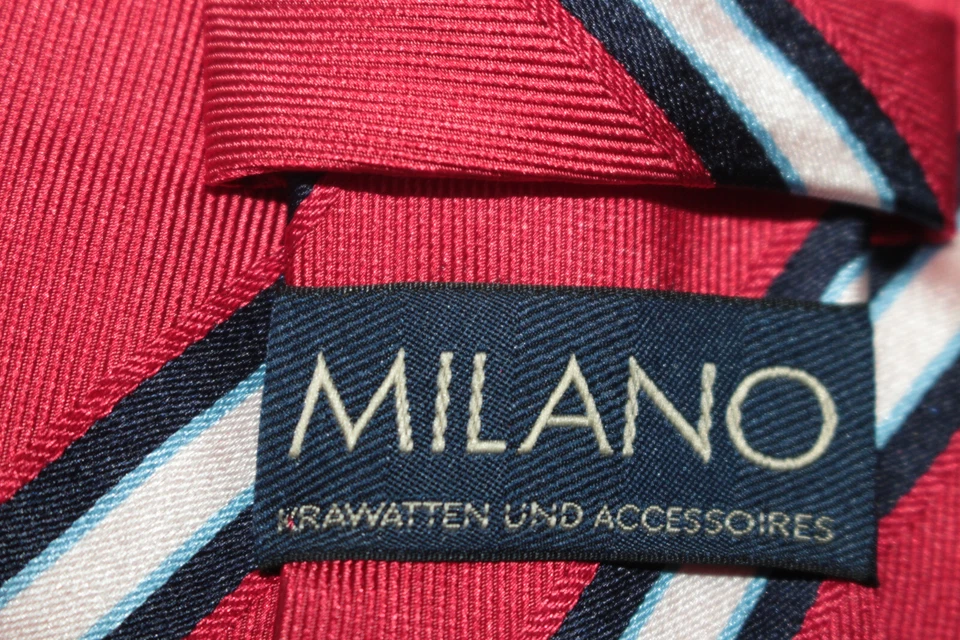 Corbata de seda MILANO Made in Italy F76714 Foto 4 de 4