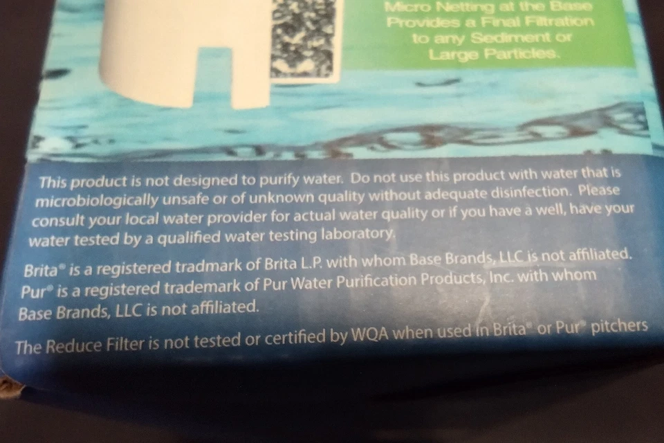 2 Replacement Filters Fits Brita & Pur & Reduce Water Pitcher Standard Sealed - Image 4 of 4