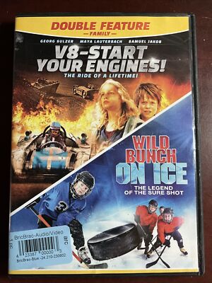 V8-Start Your Engines!/Wild Bunch On Ice Double Feature DVD