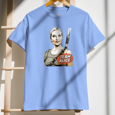Alice Weidel, Lara Croft, Tomb Raider, AfD, T-Shirt, Alternative für Deutschland