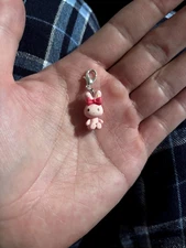 Sanrio Characters My Melody Pipi Micro Figure Charm Zip Pull