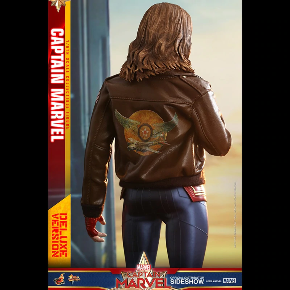 Figurine Captain Marvel Deluxe Version 1/6 - Hot Toys MMS522 - 29 Cm - NEUF