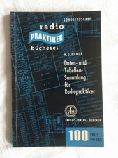 Radio Practitioner Library, Special Edition, Data and Spreadsheet Collection, 1961