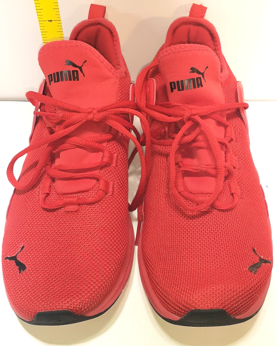 Puma Mens Shoes Size 11.5 Electron 2.0 Sneakers 386454-03 Red Running‎ PUMA Electron 2.0 Red for Sale | Authenticity Guaranteed | eBay main image 4