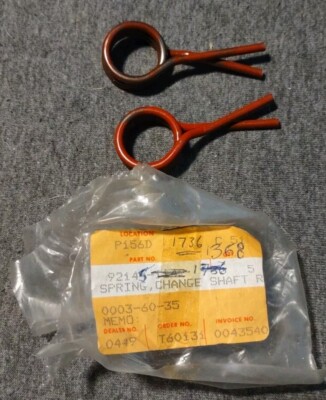 Pair New NOS Kawasaki OEM 92145-1368 Shaft Change SPRING | eBay