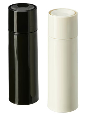 IKEA Barnasinne Spice Mill Black White 2 Pack Shaker Grinder Swedish Design NEW