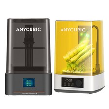 Bundle Resin Cure ANYCUBIC Photon Mono 4 EB Version Resin LCD 3D Drucker+UV Harz