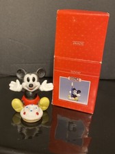 RARE Schmid Mickey mouse Candle Holder Ceramic Disney Birthday Cake Top New