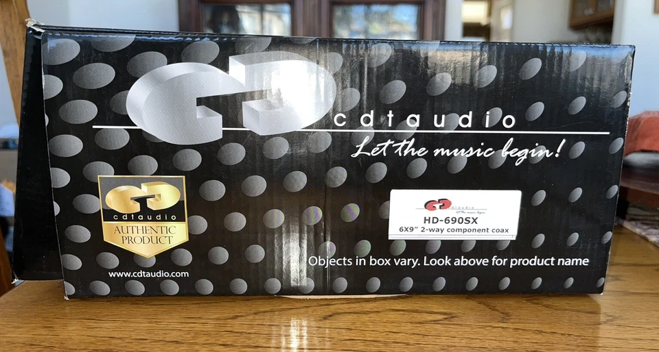 CDT Audio HD-690SX 6x9 Component Coaxial Car Speaker Speakers 90W RMS - Image 2 of 4