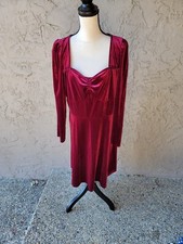 NWOT SHEIN Velvet Dress Sz 2XL