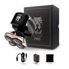 Skull Shaver Pitbull Silver PRO: Electric Head Shaver for Men, Wet & Dry Shaver