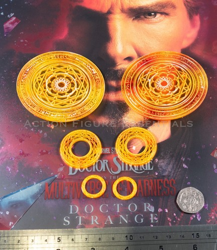 Hot Toys Dr Strange Mystic Art Effect Spell Set 1/6 MMS645 Multiverse of Madness - Picture 3 of 6