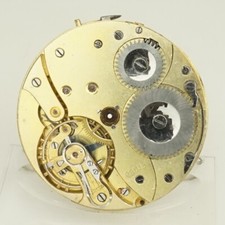 Rare Pocket Watch Movement Men's no fusee duplex chronometer no repeater RAR
