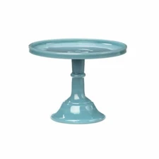 Mosser Glass 12" Cake Plate | Georgia Blue
