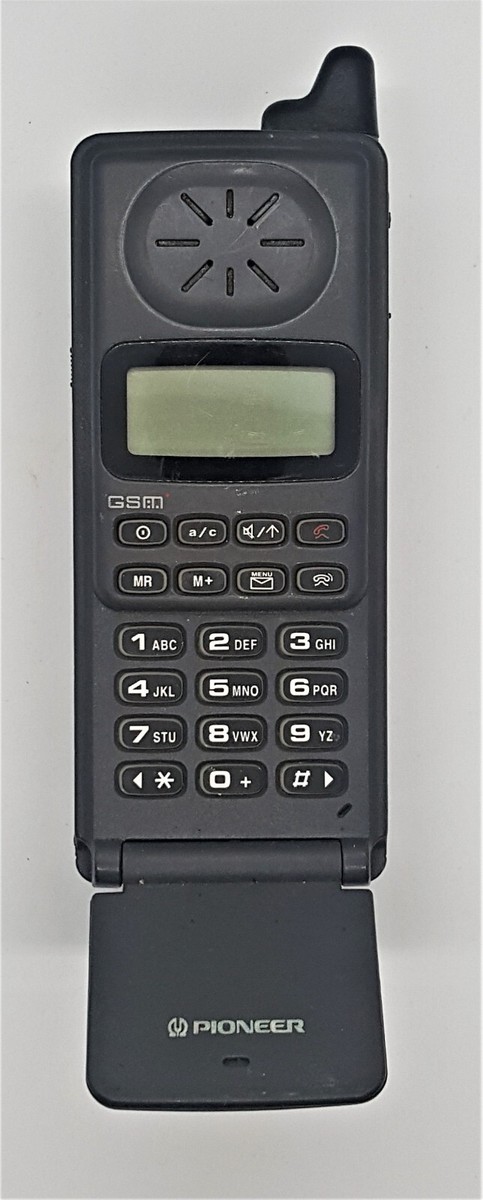 Vintage/Retro PIONEER PCC-D700 GSM Mobile Flip Phone FOR PARTS