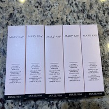 LOT OF 5 Mary Kay Oil-Free Eye Makeup Remover 3.75 fl. oz. Each Free Shipping