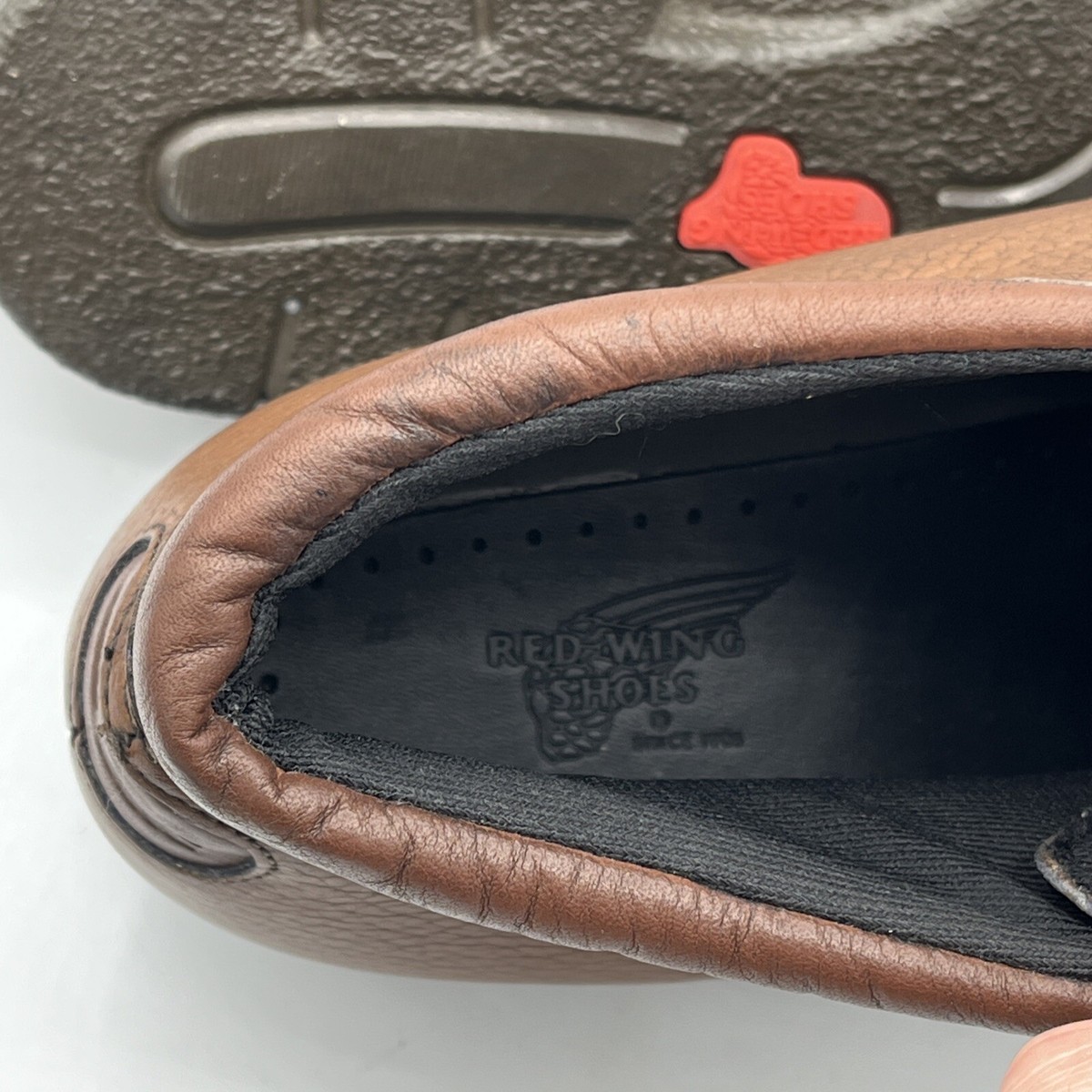 Vintage Red Wing Boots 8633 Moc Toe Chukka Ankle Casual  display picture 2