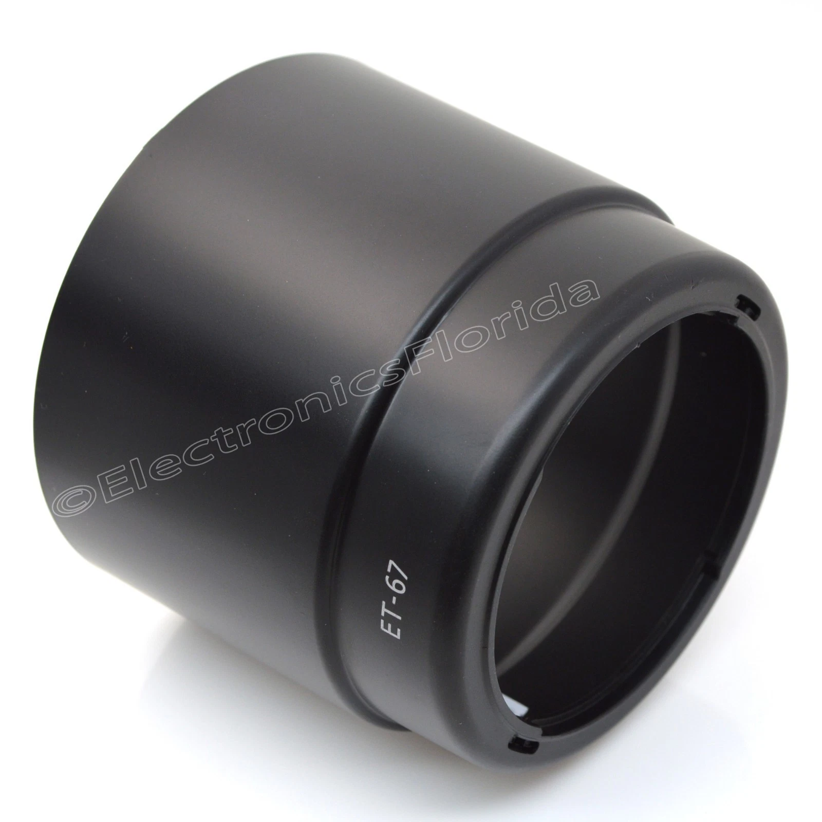 Camera Lens Hood ET-67 for Canon EF 100mm f/2.8 Macro USM Rear View