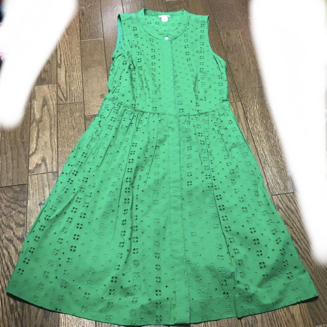 J.CREW Green Lace Dress S | eBay