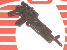 GI Joe Weapon Dark Brown Machine Gun Original Figure Accessory #1003-7