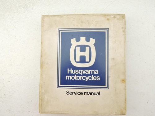 1975 Husqvarna Dealer Service Workshop Repair Manual Book Part 2 Motocross B9680
