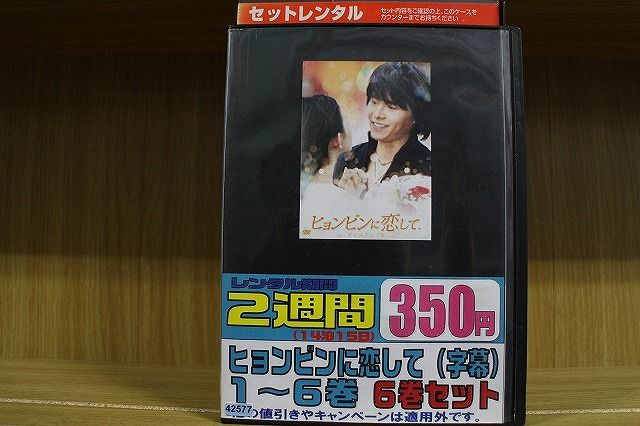 DVD In Love with Hyun Bin Nonstop 4 All 6 vol. *Jacket missing  