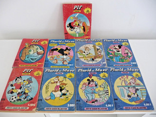 LOT PIF POCHE PLACID ET MUZO POCHE 9 numéros.