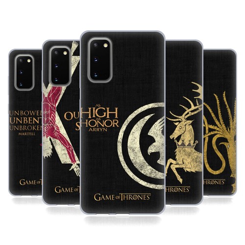 OFFICIAL HBO GAME OF THRONES HOUSE MOTTOS SOFT GEL CASE FOR SAMSUNG PHONES 2 - $24.95