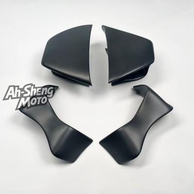 For ducati Panigale V4 2018-2024 100% Carbon Fiber Fixed Wind Wing fairing