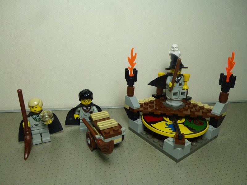 Lego Harry Potter Sorcerer's Stone 4701 Sorting Hat and 4711 Flying Lesson SHINY