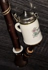 Tyrolean Ulmer Smoking Pipe  Lidded Ceramic Porcelain Bowl  GERMANY  — photo 4