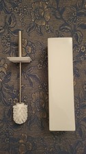 Boffi Porta Scopino RL11 in ceramica smaltata bianco lucido. Originale.