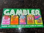 Vintage 1977 The Gambler Board Game Parker Brothers Complete