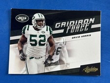 2011 Panini Absolute Memorabilia Gridiron Force #8 David Harris New York Jets