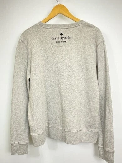 kate spade new york felpa M cotone GRIGIO stampa 