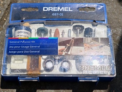 New Dremel 52 Pc General Purpose Kit 687-01 Rotary Tool Accessories