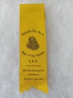 POTOMAC BURNSIDE POST 1892 WASHINGTON DC GAR CIVIL WAR GRAND ARMY REUNION RIBBON