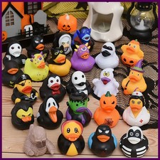 6/12/24pcs Halloween Rubber Ducks, Halloween Role Pack of Rubber Ducks, Pumpkin