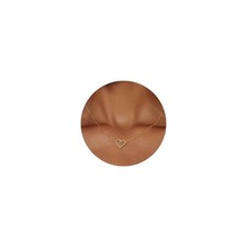 Heart Necklace for Women 14K Gold Plated Cute Necklaces Dainty Gold Necklace Tre