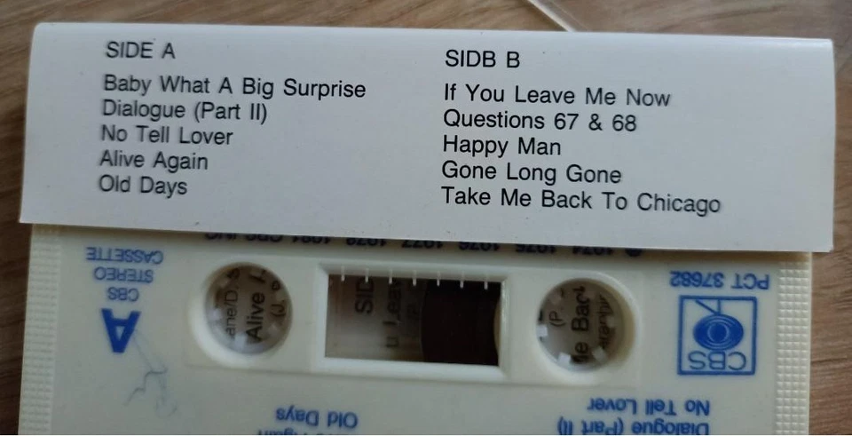 Chicago : Greatest Hits Volume II ( Cassette Tape ) - Image 3 of 4