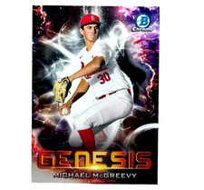 2021 Bowman Draft - Genesis Michael McGreevy #GNS-16 (RC) St. Louis Cardinals