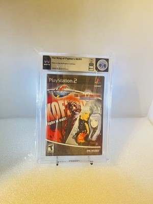 King of Fighters 2000&2001 PS2 2 in 1 Pack- WATA 9.8 A++ sealed Y-Fold