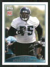 2009 Topps #368 Eugene Monroe RC Jacksonville Jaguars 37631