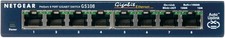 NETGEAR Switch GS108GE - 8 Ports - 8x GE (10/100/1000)