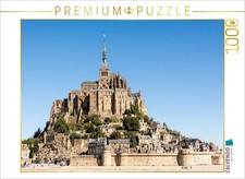 CALVENDO Puzzle Mont-Saint-Michel  1000 Teile Lege-Gr  e 64x48cm Foto-Puzzle f 